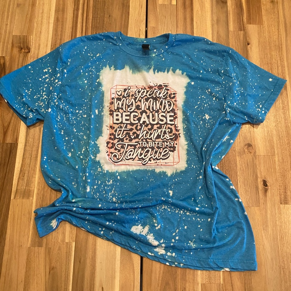 Hand Crafted Bite my Tongue T-Shirt